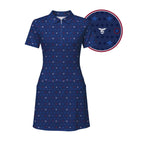 King Of The Sky Short Sleeve Dress