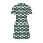 Birdie Salute Short Sleeve Golf Dress - Back