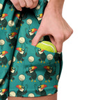 Toucan Tee Time Short Sleeve Golf Dress - Pocket Detail