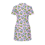 Cocktail Tequila With Lime Short Sleeve Dress