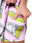 Cocktail Tequila With Lime Short Sleeve Dress