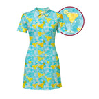 Margarita Cocktail Hello Summer Short Sleeve Dress