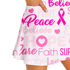 Be Strong Pink Short Sleeve Dress