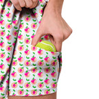 Sweet Peach Charm Short Sleeve Dress