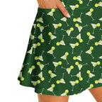 19th Hole Margarita Cocktail Slice Lime golf dress in Green, side pocket holding a golf ball