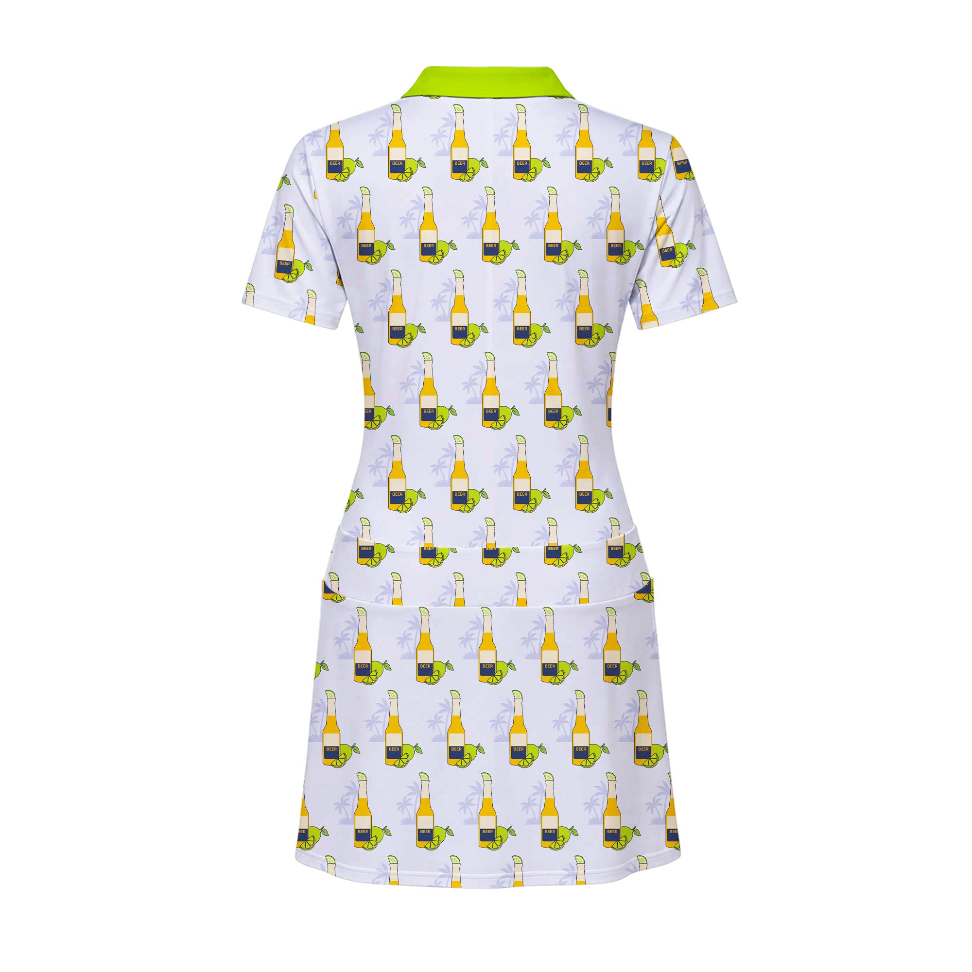 19th Hole Beer O'Clock Somewhere Short Sleeve Dress