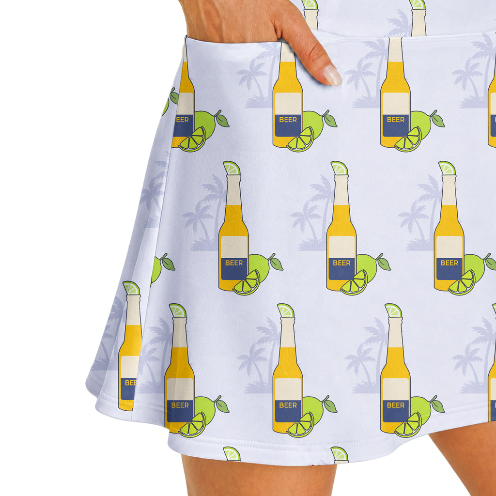 19th Hole Beer O'Clock Somewhere Short Sleeve Dress
