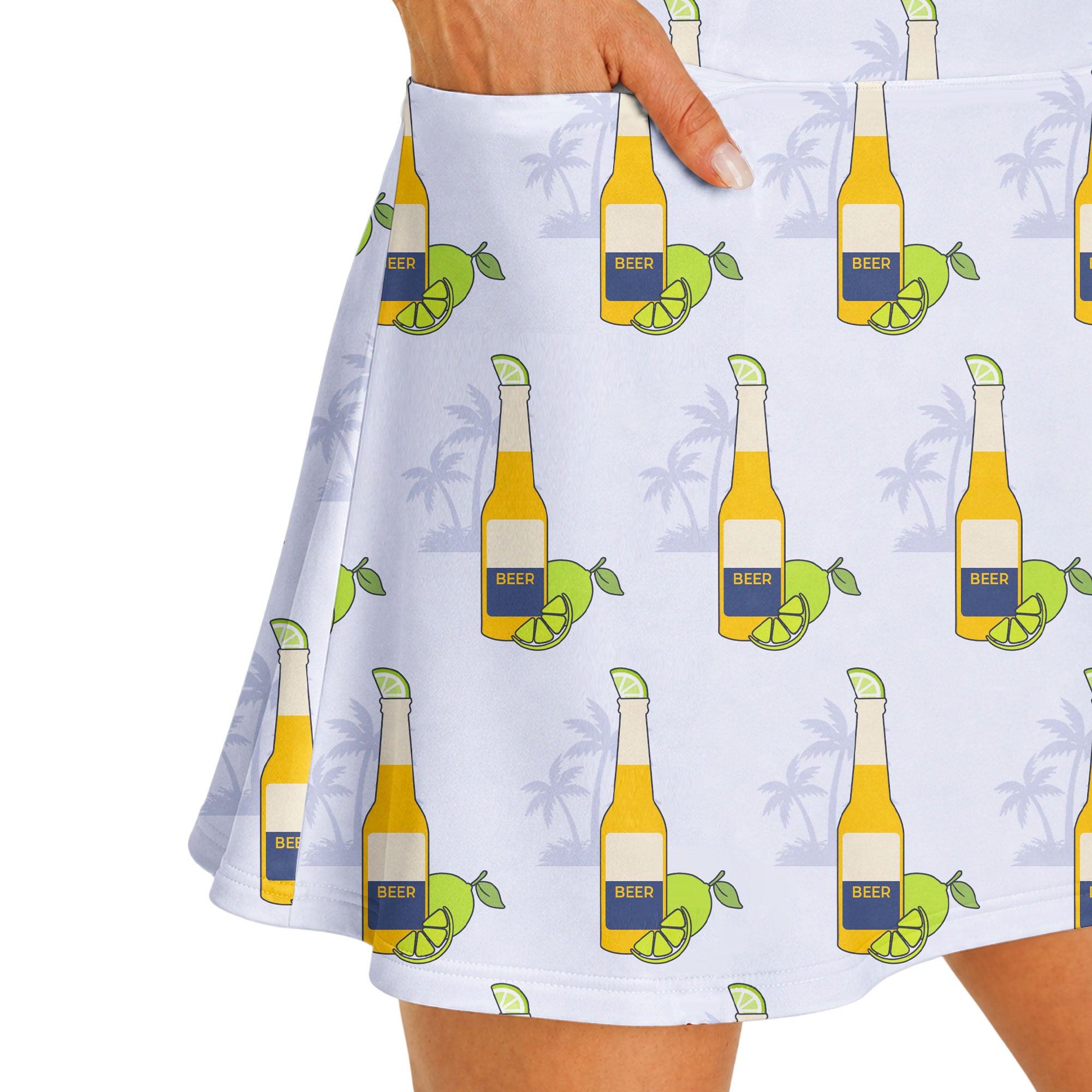 19th Hole Beer O'Clock Somewhere Short Sleeve Dress