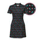 Flamingo Short Sleeve Dress