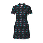 Flamingo Short Sleeve Dress