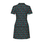 Flamingo Short Sleeve Dress