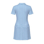 Puzzle Lovers Short Sleeve Dress