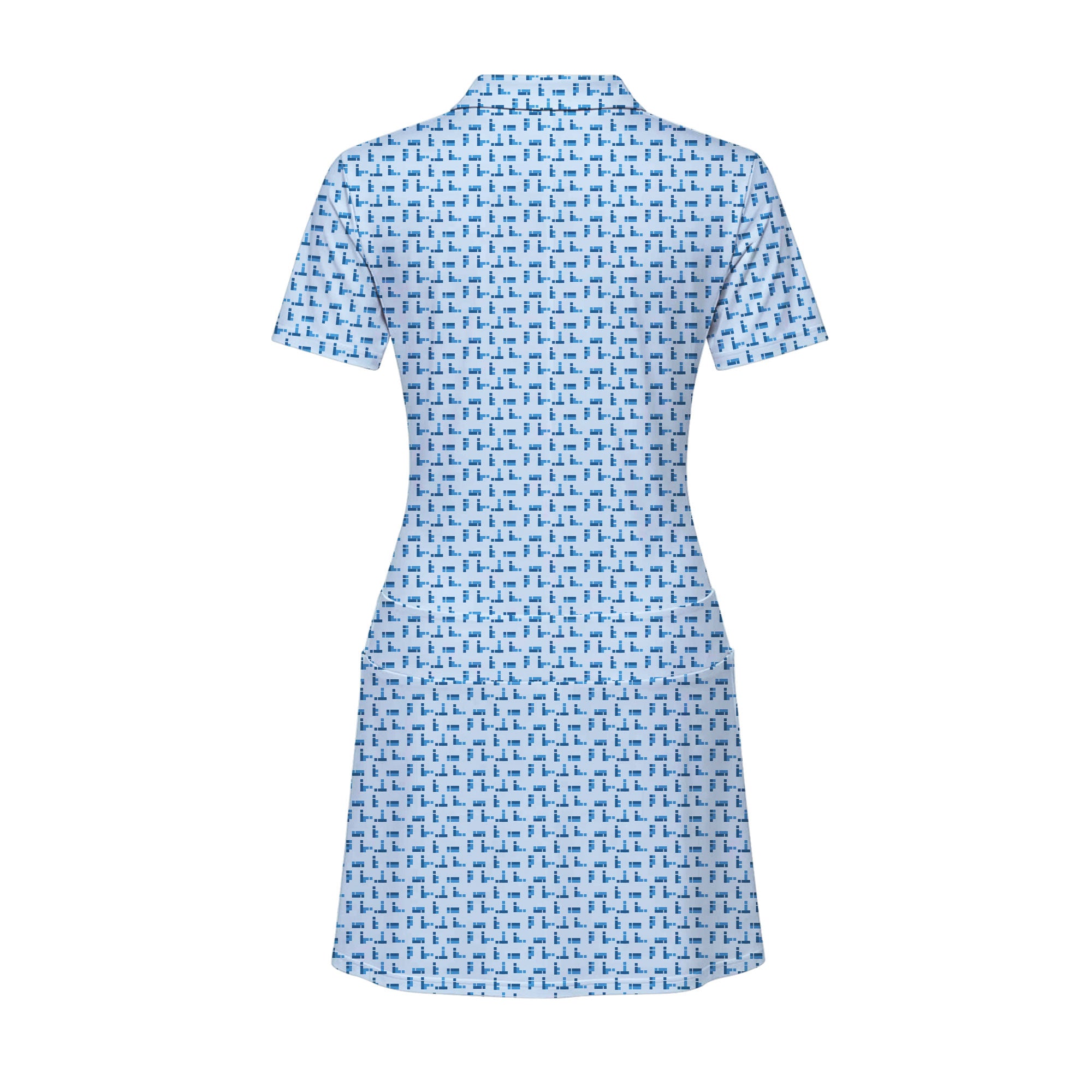 Puzzle Lovers Short Sleeve Dress