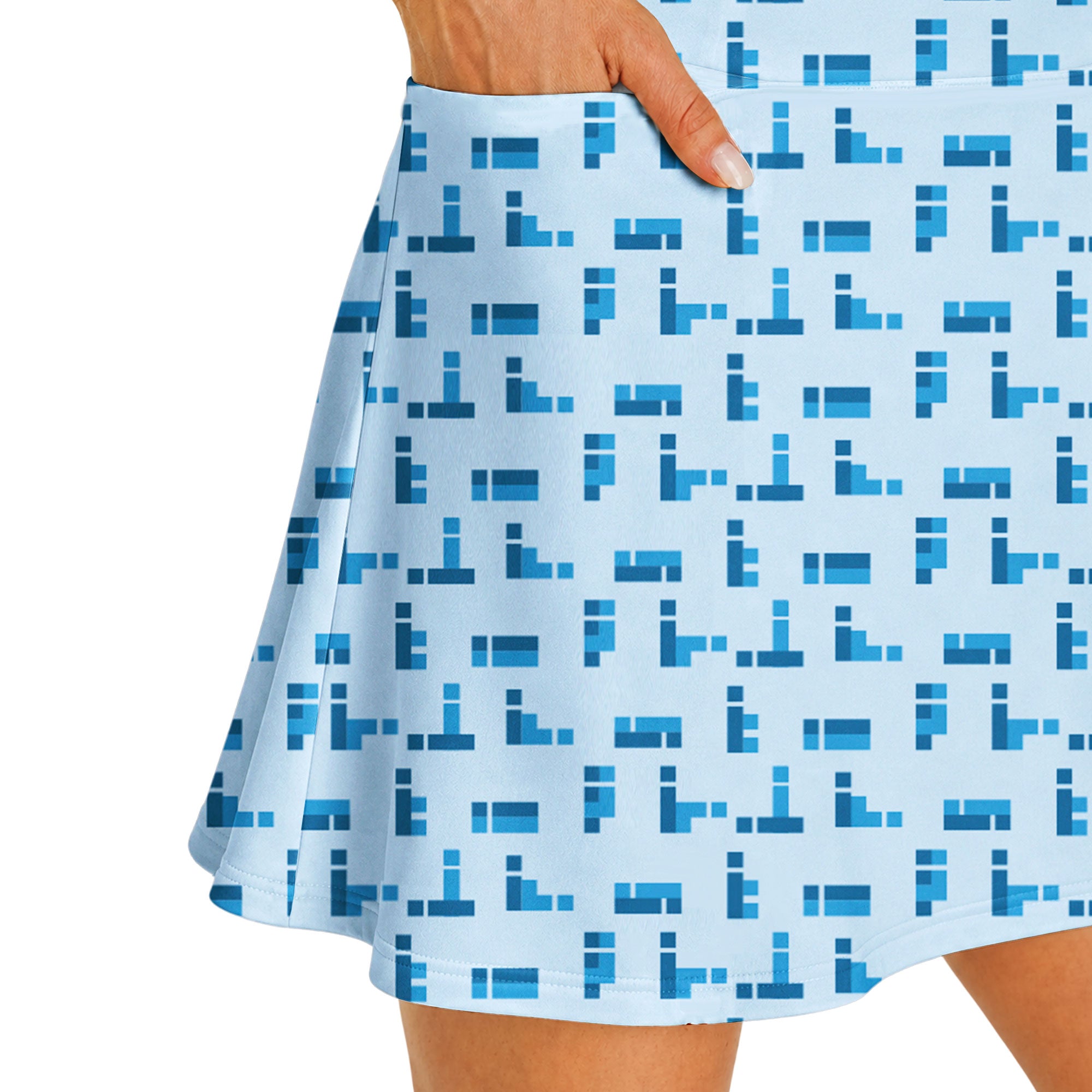 Puzzle Lovers Short Sleeve Dress