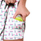 Puzzle Lovers Short Sleeve Dress
