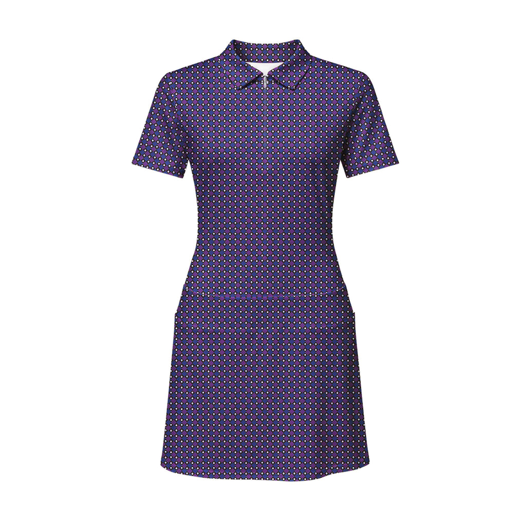 Polite Flip-Off Short Sleeve Dress
