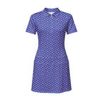 Uncle Sam Patriotic Short Sleeve Dress