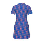 Uncle Sam Patriotic Short Sleeve Dress