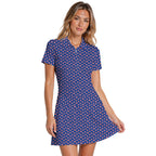 Uncle Sam Patriotic Short Sleeve Dress
