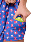 Uncle Sam Patriotic Short Sleeve Dress
