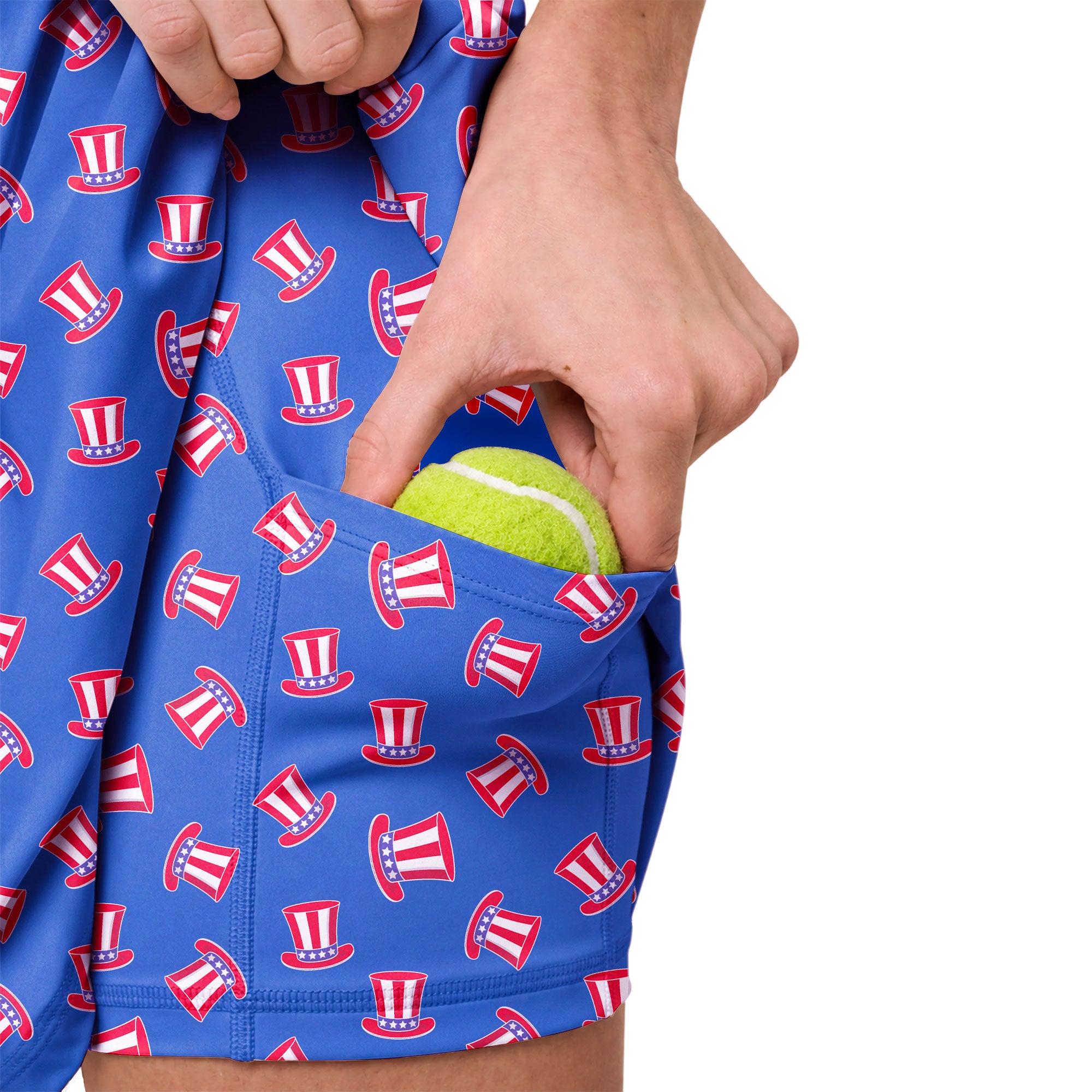 Uncle Sam Patriotic Short Sleeve Dress