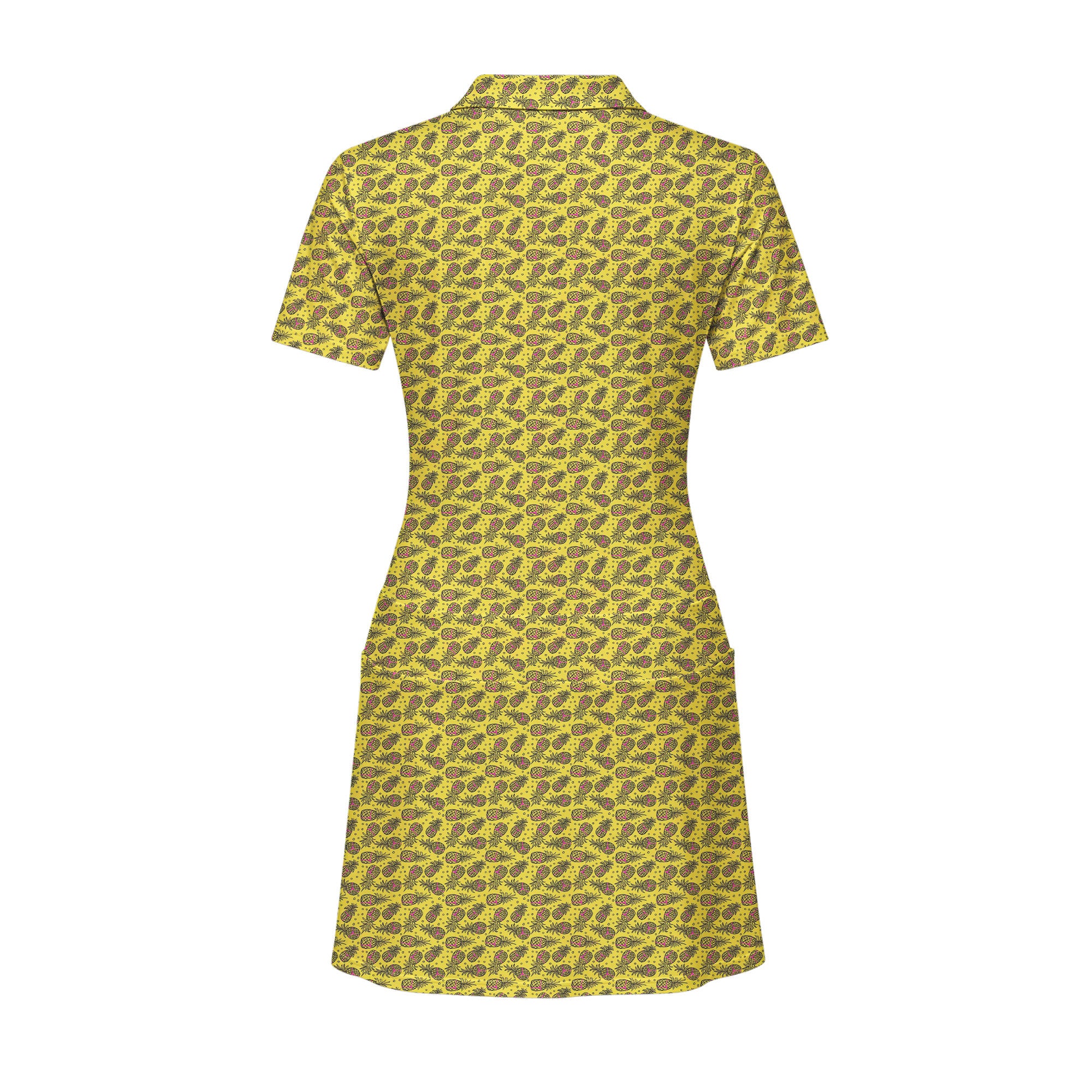 Pineapple Slut Short Sleeve Dress