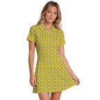 Pineapple Slut Short Sleeve Dress