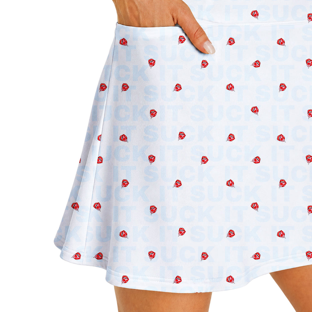 Suck It Short Sleeve Dress