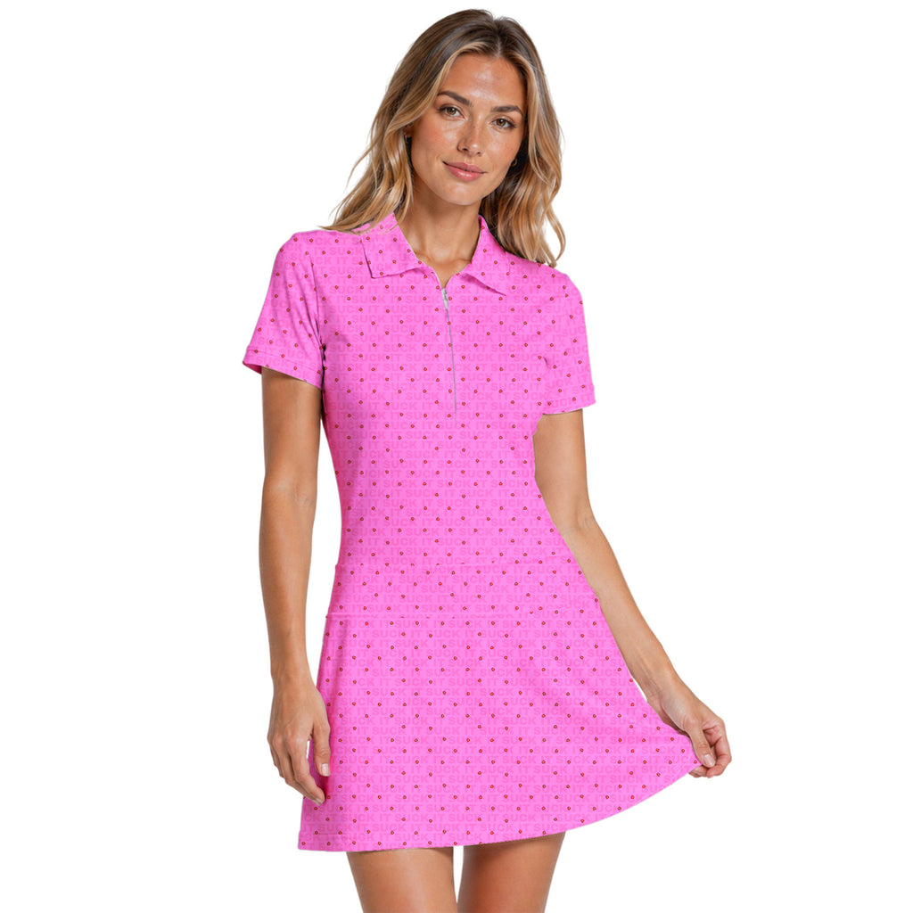 Suck It Short Sleeve Dress