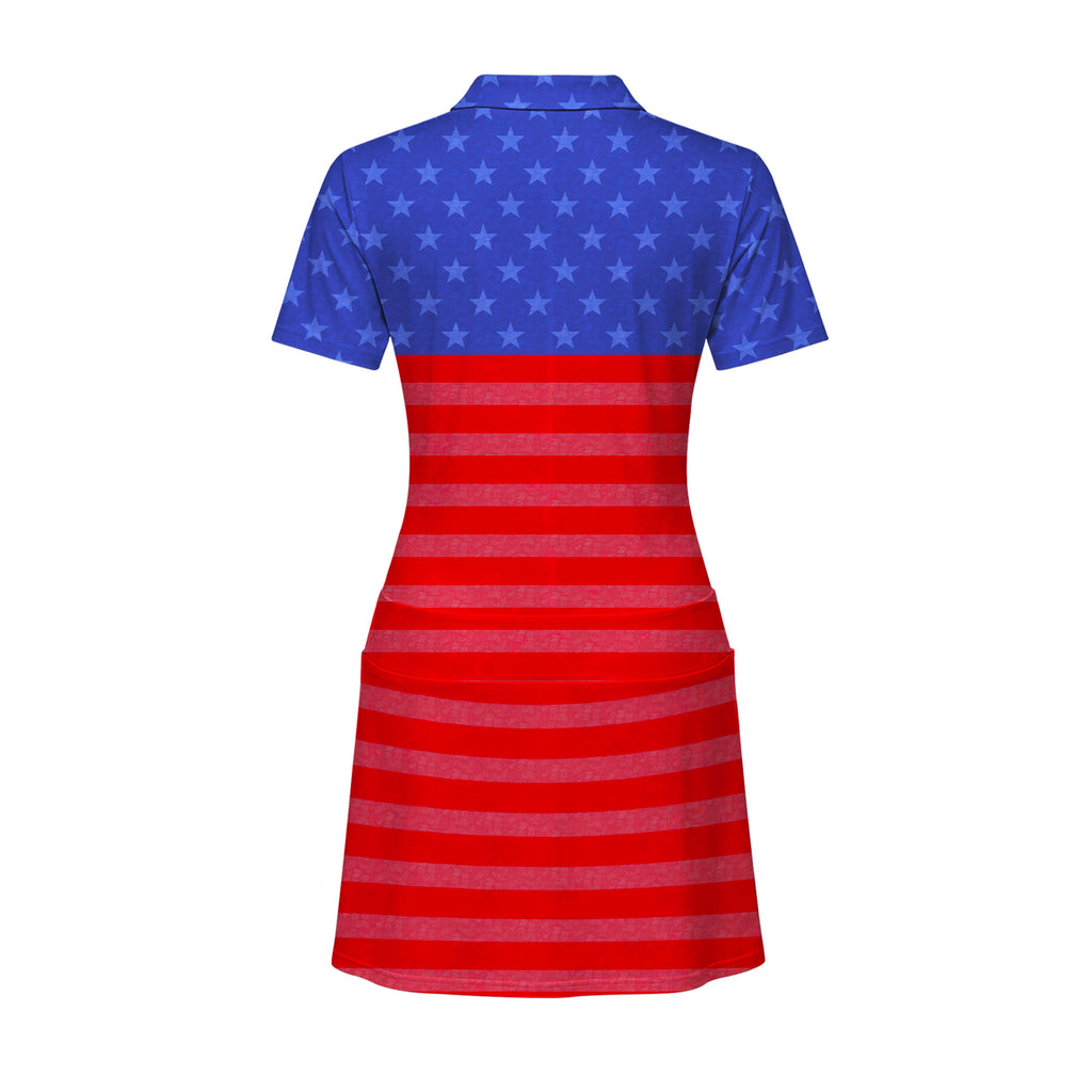 America 250 Short Sleeve Dress