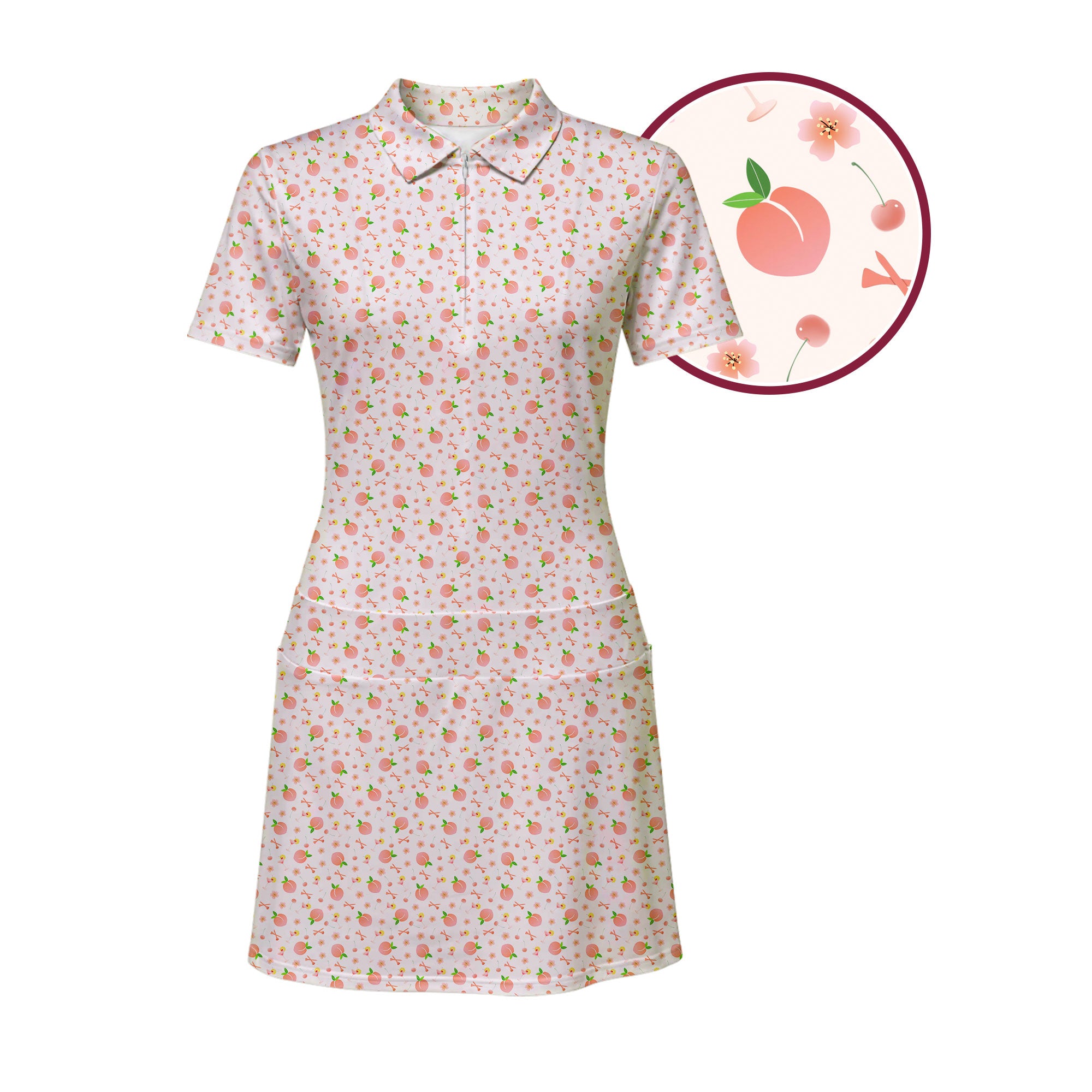 Peach State Short Sleeve Dress