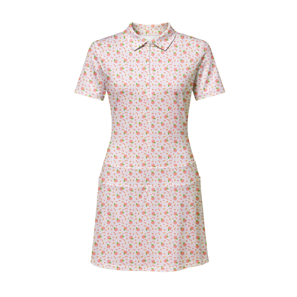 Peach State Short Sleeve Dress