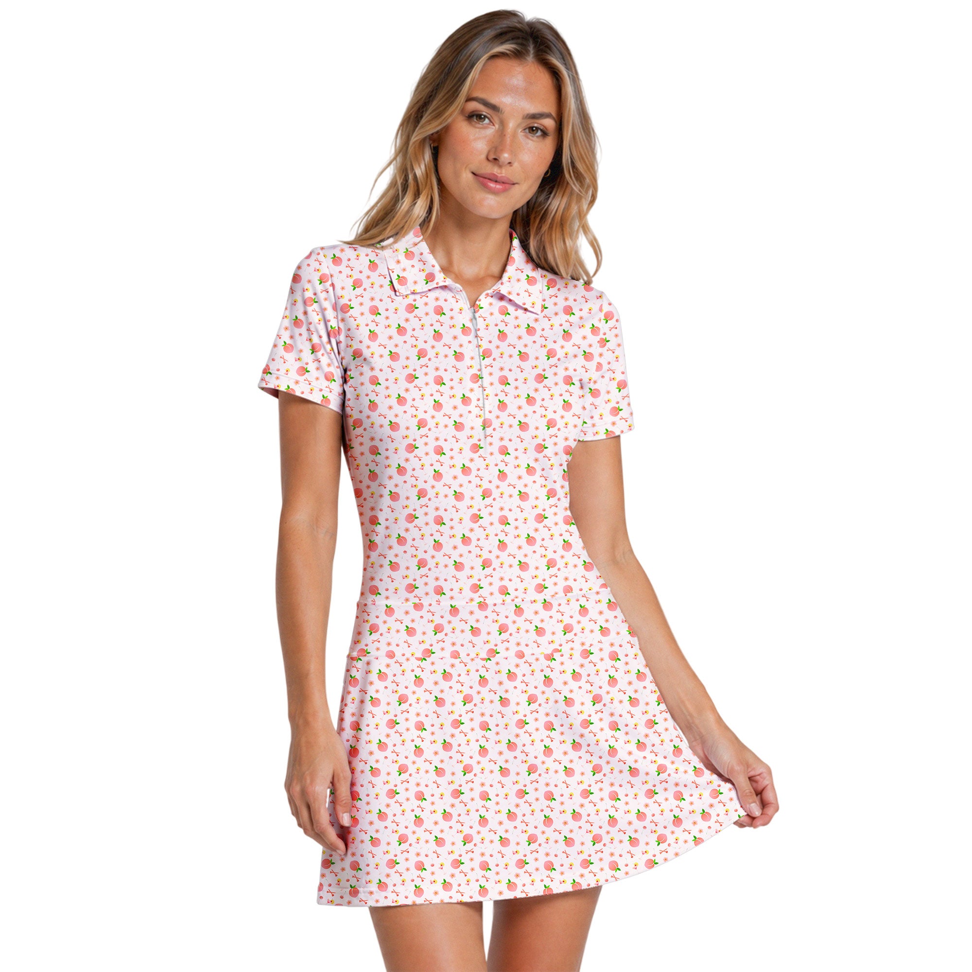 Peach State Short Sleeve Dress