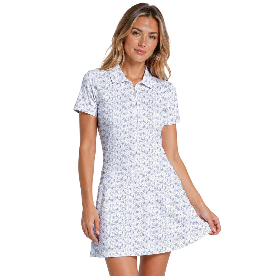 Front preview of The Bluebonnets Short Sleeve Dress with your name
