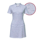 Palmetto Leaf Short Sleeve Dress