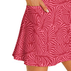 Palmetto Leaf Short Sleeve Dress