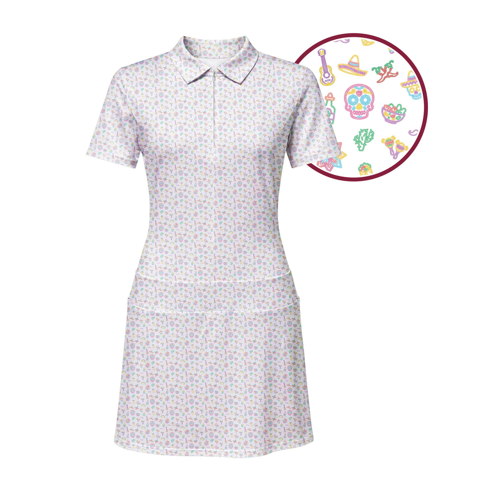 Cinco de Golf Short Sleeve Dress