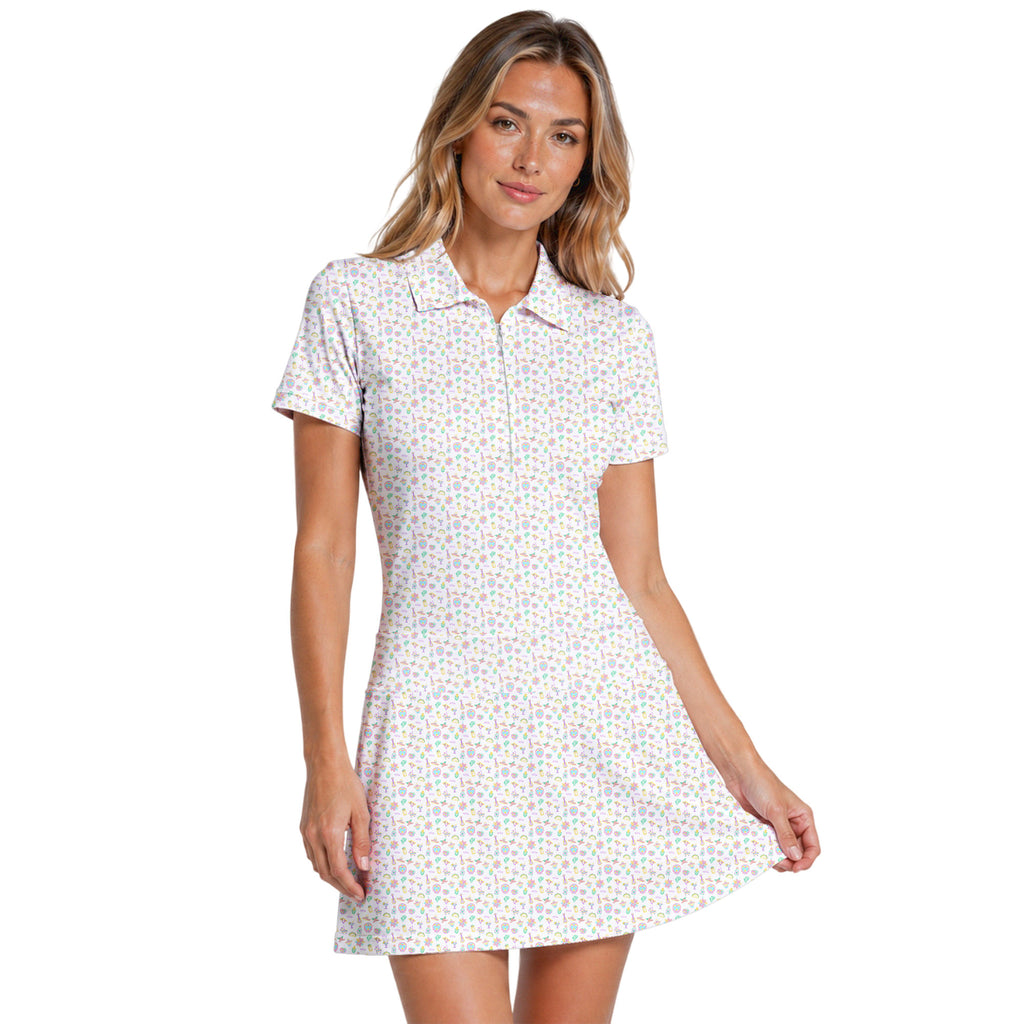 Cinco de Golf Short Sleeve Dress