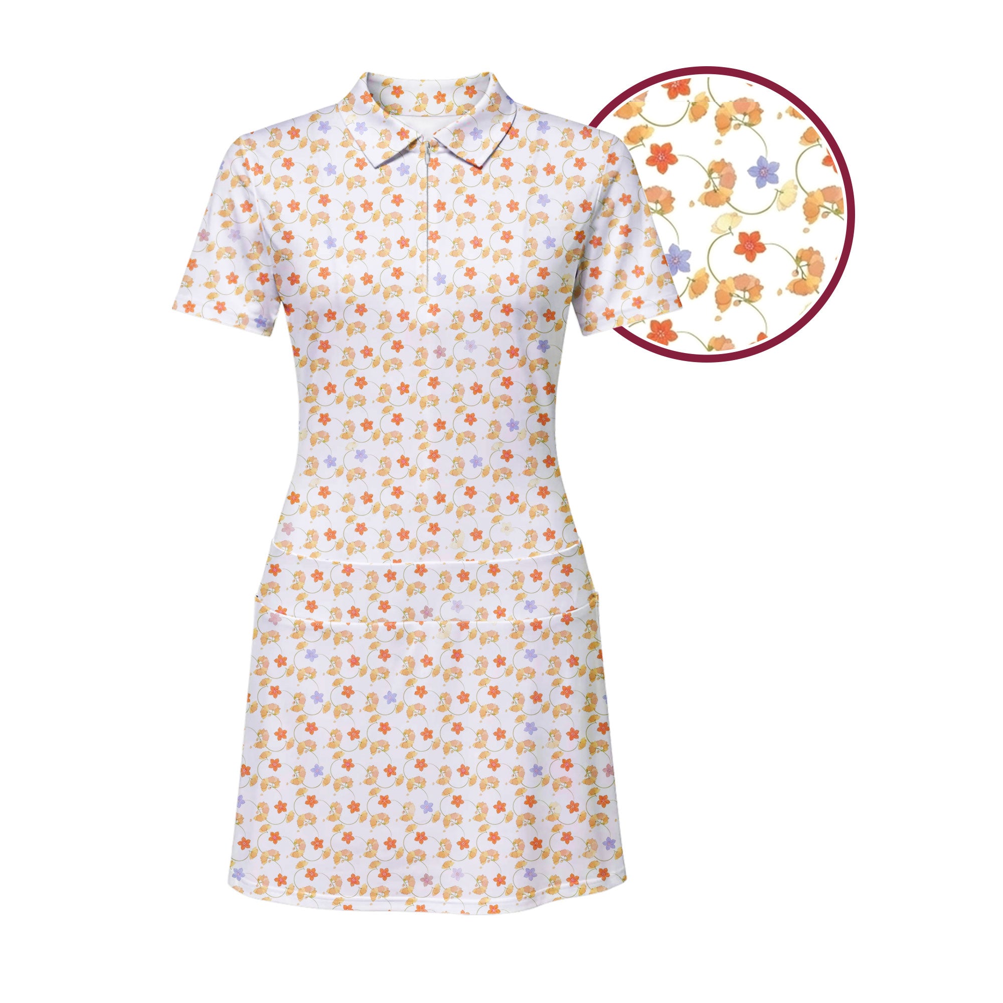 Wildflower Fairway Short Sleeve Dress