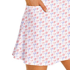 Red, White & Booze Short Sleeve Dress