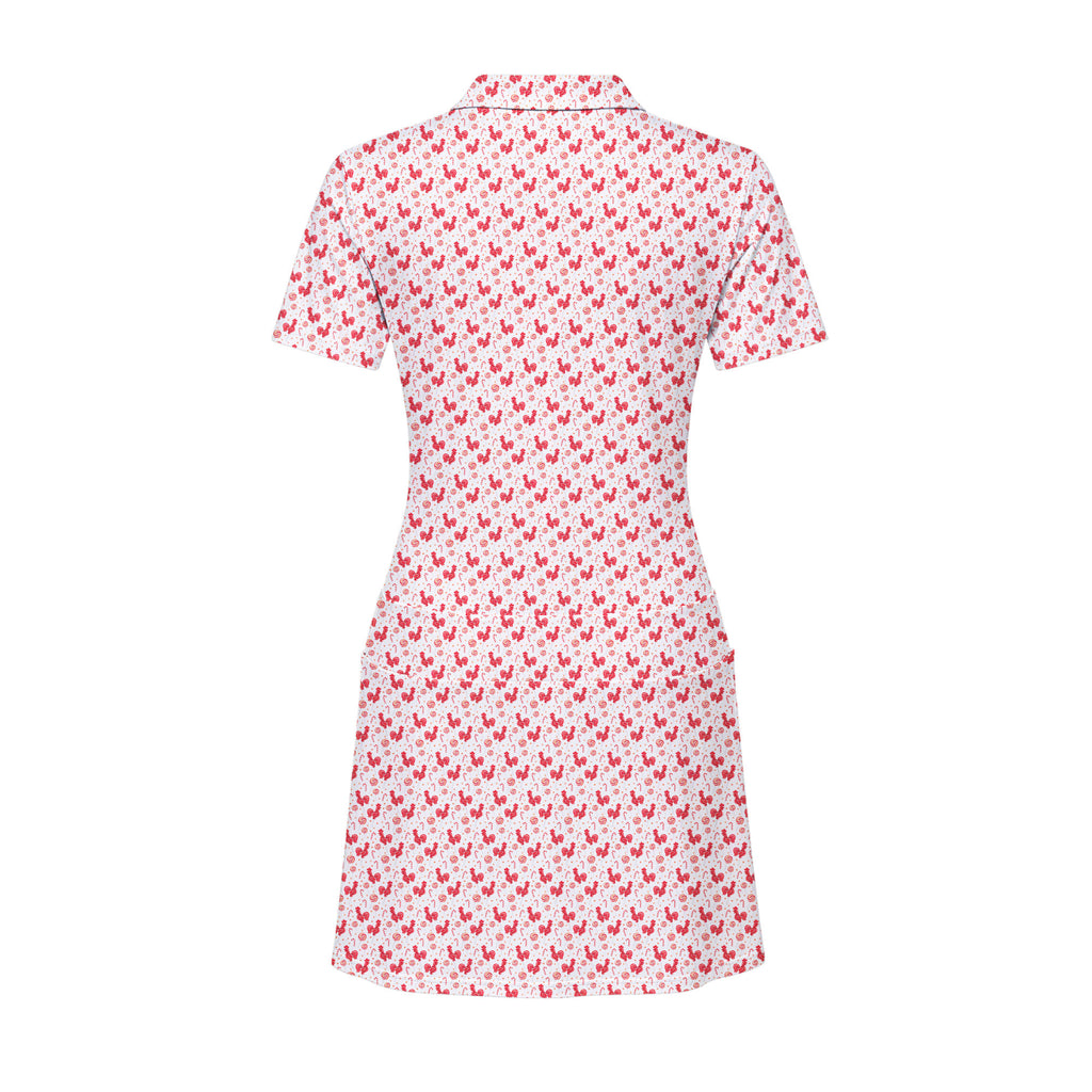 Rooster Lollipop Short Sleeve Dress