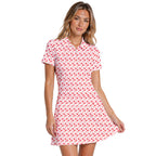 Rooster Lollipop Short Sleeve Dress