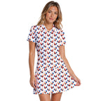 Big Cocks Engergy Short Sleeve Dress