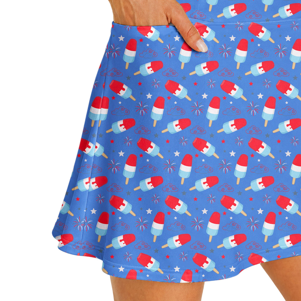 Freedom Pops Short Sleeve Dress