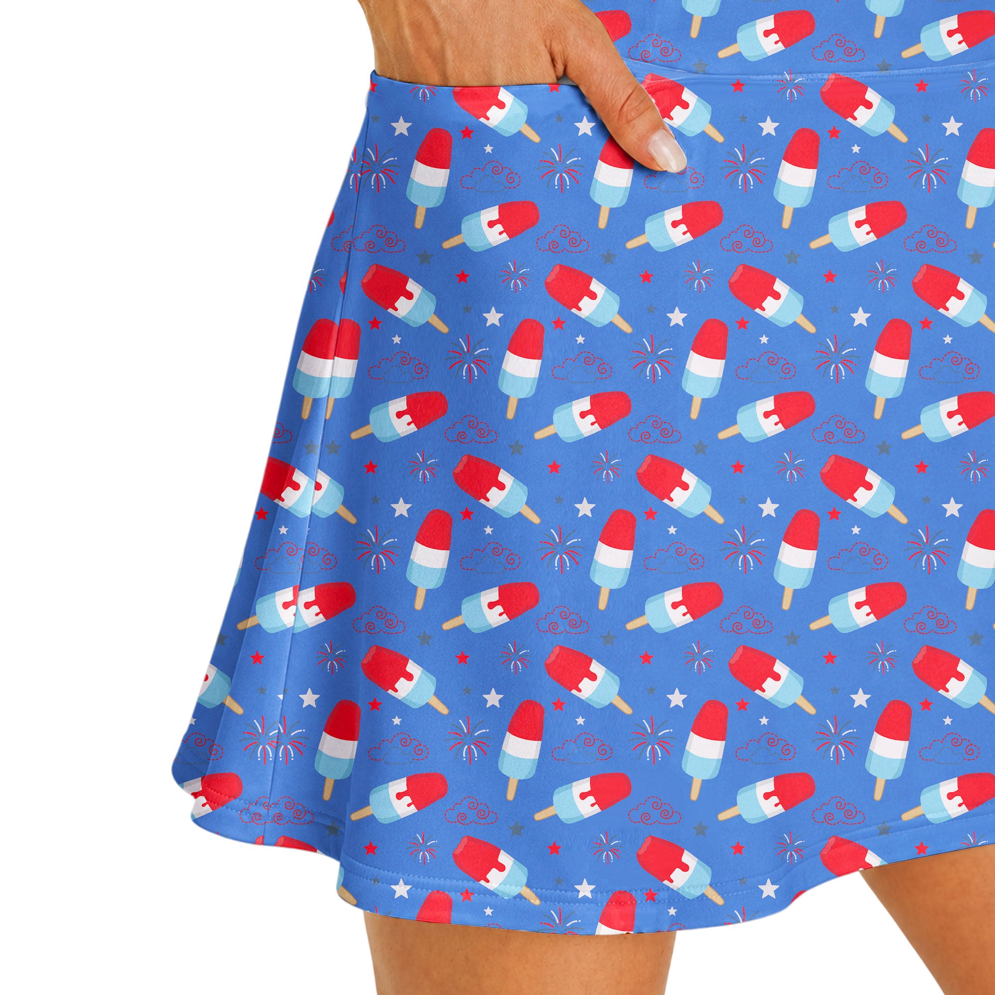 Freedom Pops Short Sleeve Dress
