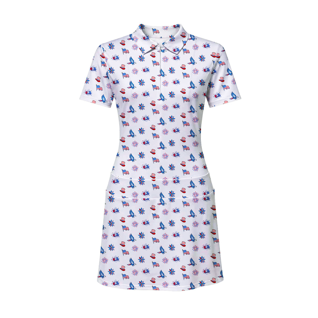 Freedom All Day Short Sleeve Dress