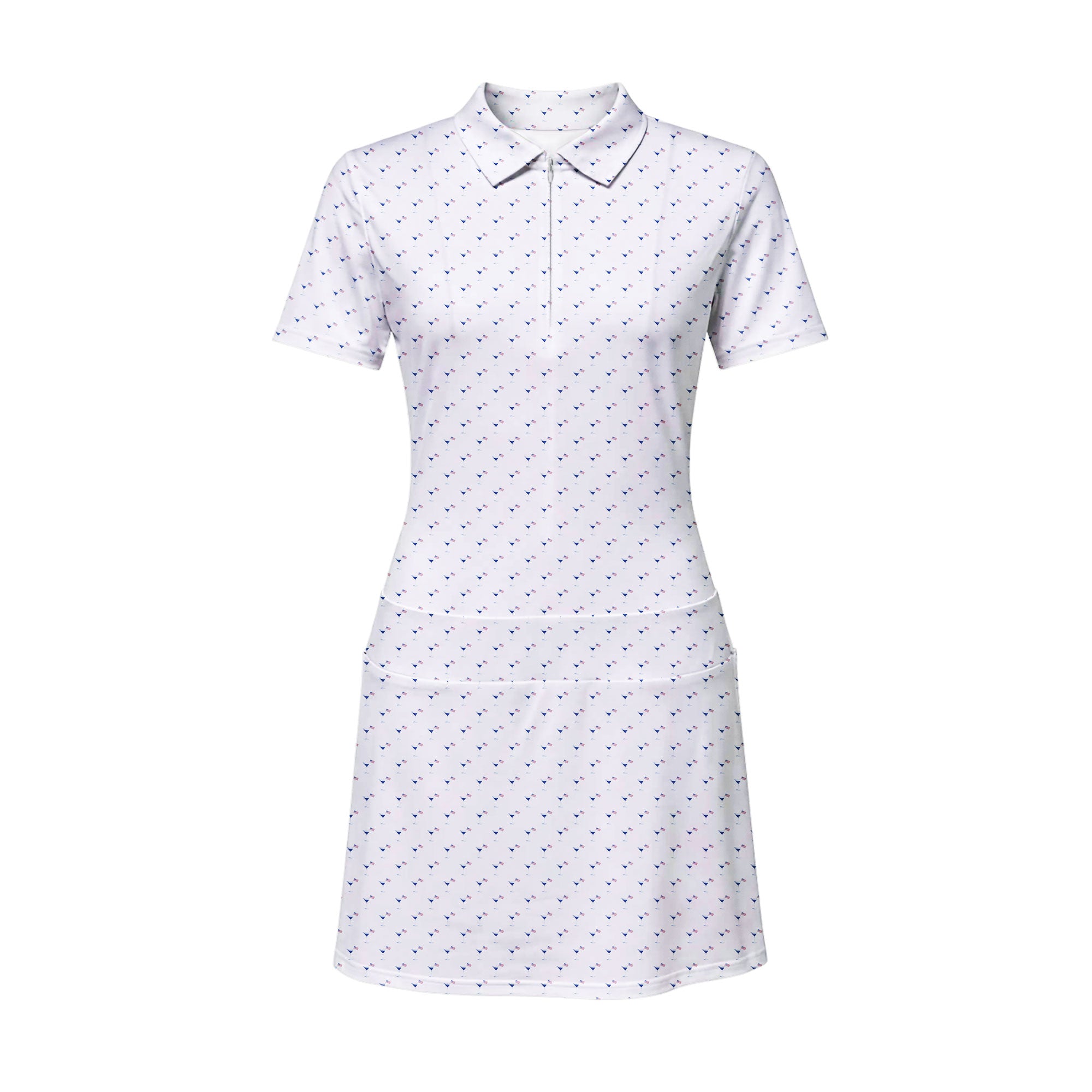 Freedom Martini Short Sleeve Dress