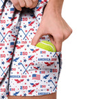 America 250 Fairways Short Sleeve Dress