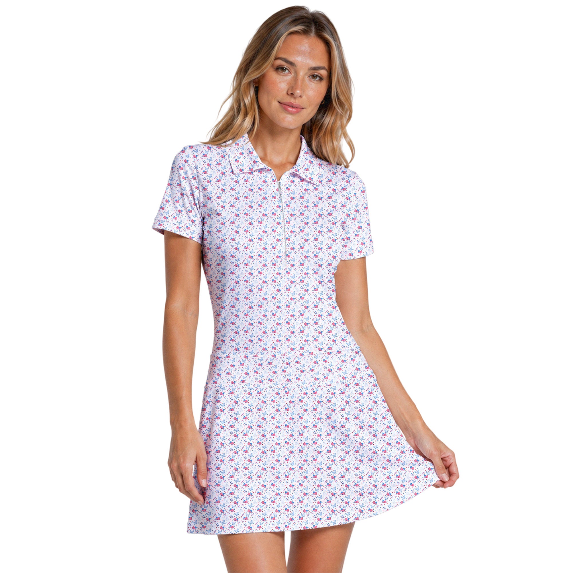 Eagle Spirit Short Sleeve Dress