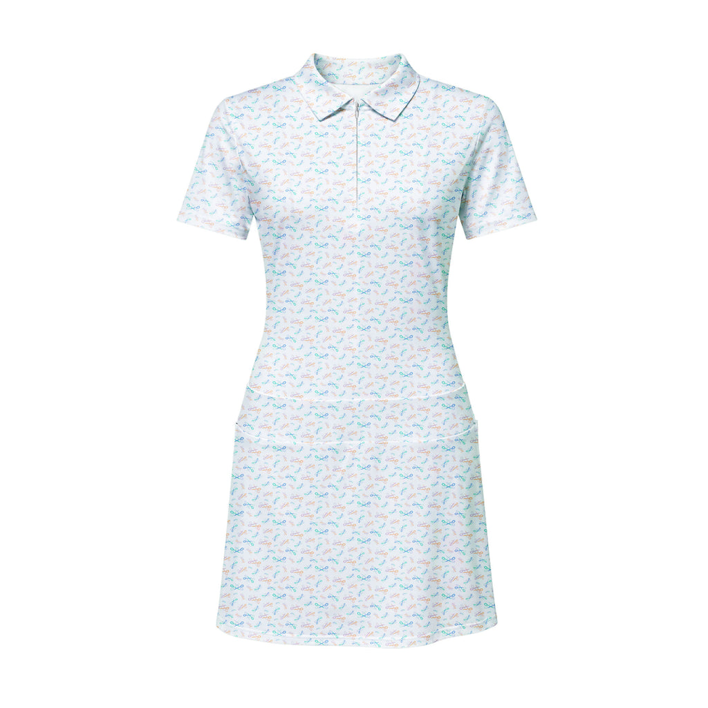 Scissor Sisters Short Sleeve Dress